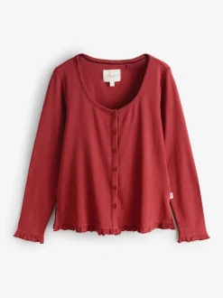 Pyjama's|Loungewear*Laura Ashley Pointelle jersey pyjama's met lange mouwen