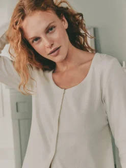 Pyjama's|Loungewear|Laura Ashley Pointelle Long Sleeve Pyjamas