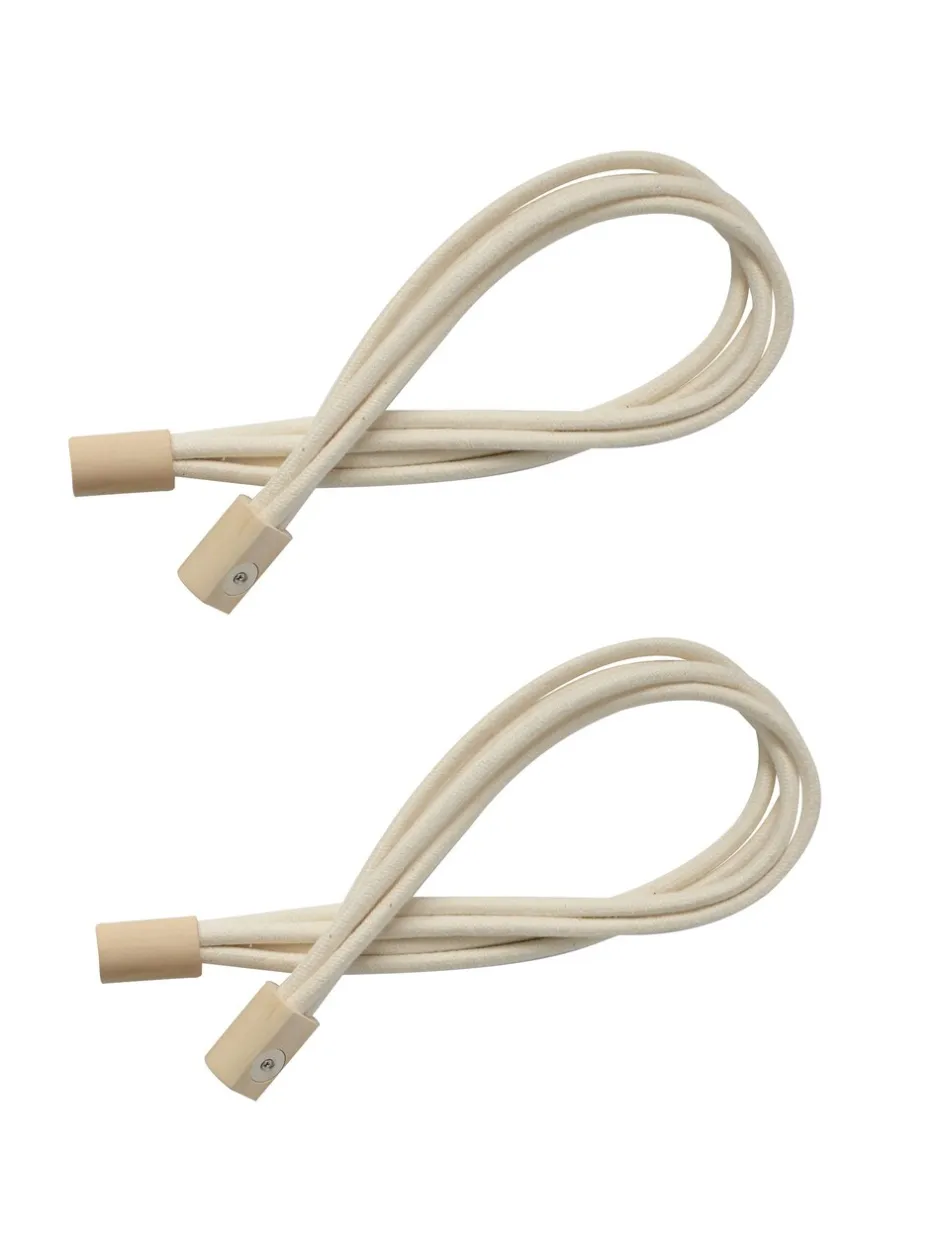 Laura Ashley|Gordijnroedes En -Accessoires|Laura Ashley Set of Two Adelie Magnetic Tiebacks Natuurlijk