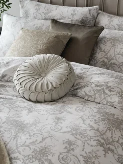 Laura Ashley|Beddenlakens En Kussenslopen*Laura Ashley set van 2 Tuileries 100% katoenen kussenslopen Duifgrijs donker
