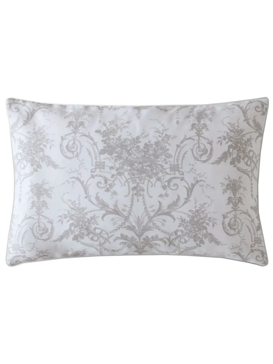 Laura Ashley|Beddenlakens En Kussenslopen*Laura Ashley set van 2 Tuileries 100% katoenen kussenslopen Duifgrijs donker