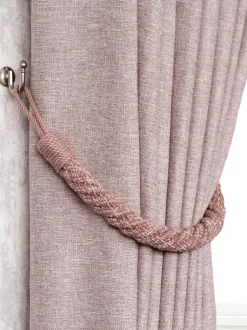 Gordijnroedes En -Accessoires*Laura Ashley set van twee Felton touwbandjes met strik aan de achterkant