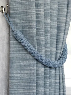 Gordijnroedes En -Accessoires*Laura Ashley set van twee Felton touwbandjes met strik aan de achterkant