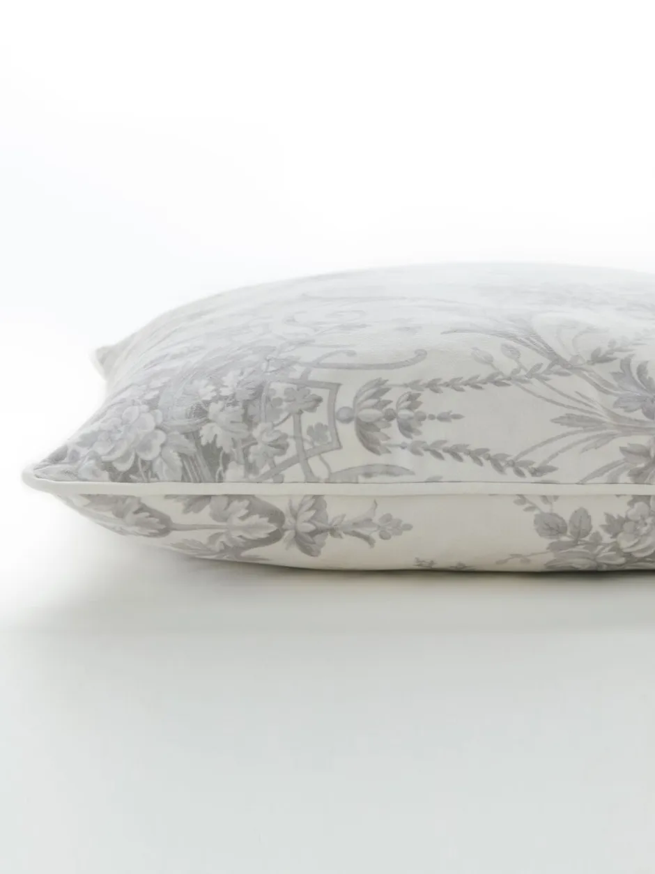 Laura Ashley|Laura Ashley Tuileries kussen Duifgrijs donker