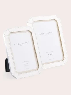 Fotolijsten*Laura Ashley Wren verzilverde fotolijst met imitatieparel en glitter