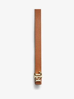 Ceintuurs|Lauren Ralph Lauren - Omkeerbare riem met monogram