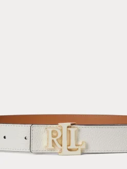 Ceintuurs|Lauren Ralph Lauren Leather Medium Reversible Belt