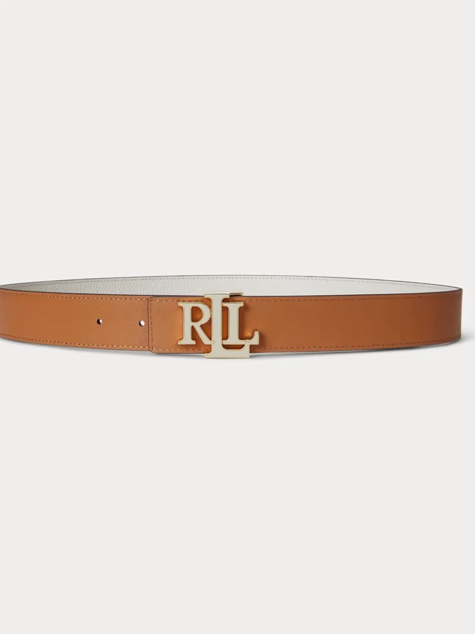 Ceintuurs|Lauren Ralph Lauren Leather Medium Reversible Belt