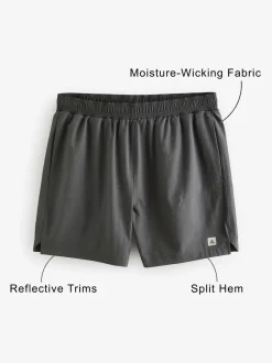 Shorts*Next - 5 inch - Active sportschoolshort Leisteen grijs