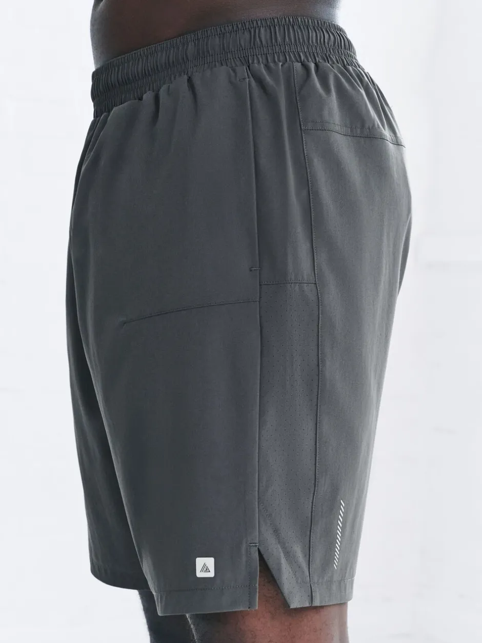 Sportkleding|Shorts*Next - 9 inch - Active sportschoolshort Leisteen grijs