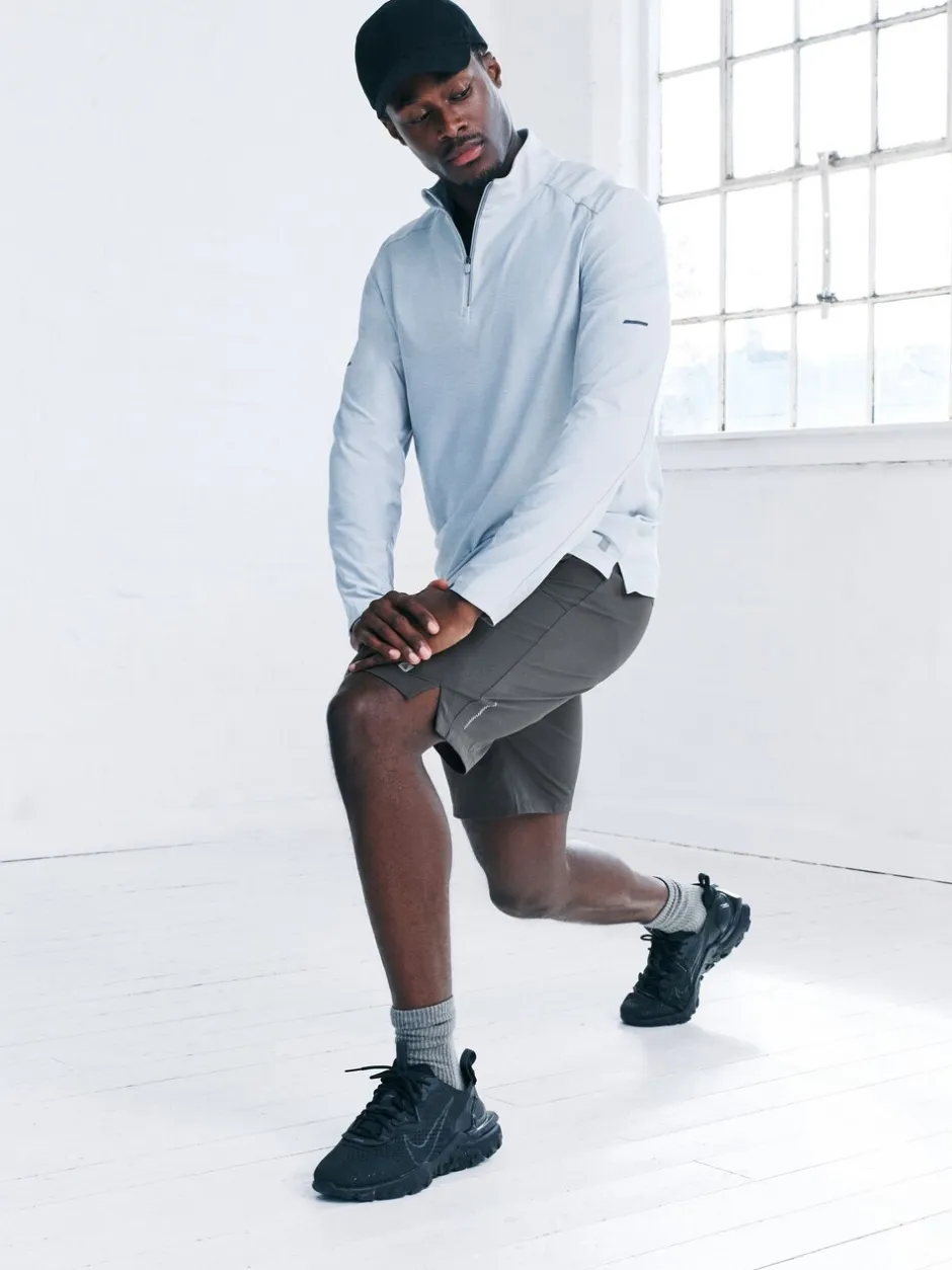 Sportkleding|Shorts*Next - 9 inch - Active sportschoolshort Leisteen grijs
