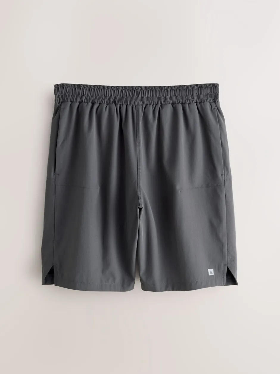 Sportkleding|Shorts*Next - 9 inch - Active sportschoolshort Leisteen grijs