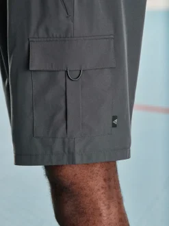 Shorts|Next - Active cargo gym trainingshorts Leisteen grijs