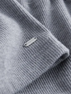 Pyjama's|Alle Nacht- En Loungekleding|Next Leisteen grijs - Gezellige pyjama met wafeldessin en lange mouwen