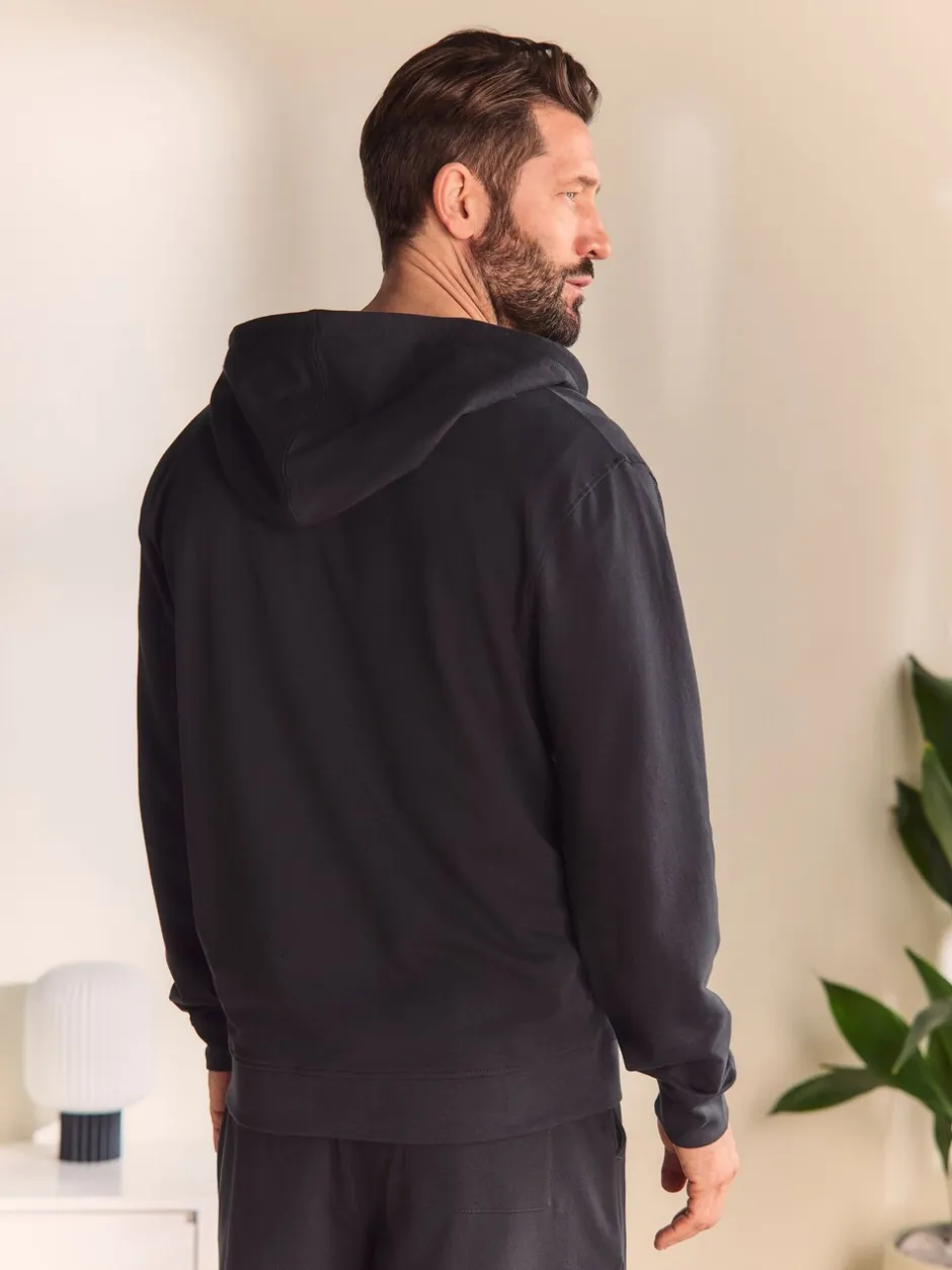 Loungewear*Next Leisteen grijs - Lichte hoodie met rits