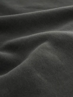 Sweaters En Hoody´S|Sweaters En Hoody´S*Next Leisteen grijs - Normale Pasvorm - Heavyweight Cotton Rich Crew Neck Sweatshirt