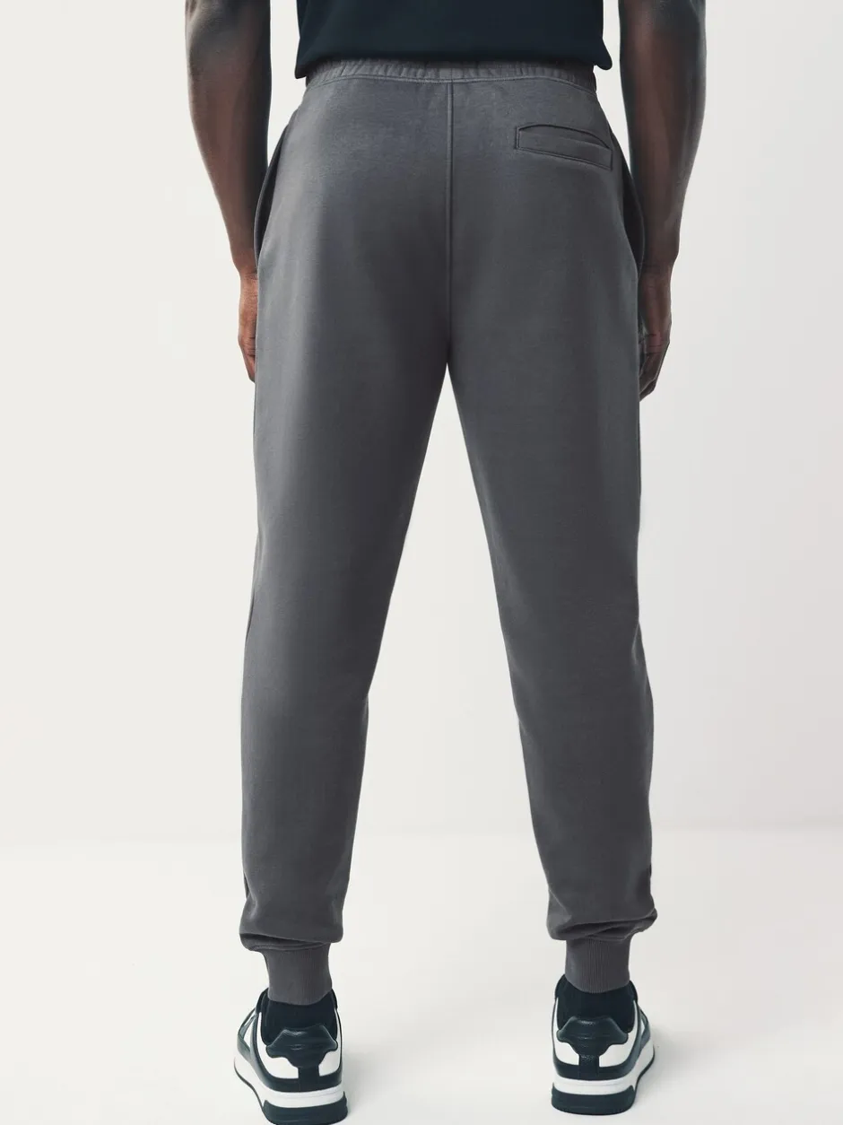 Joggingbroeken*Next - Slim Fit - Slim Fit Brushback Heavyweight Joggers Leisteen grijs