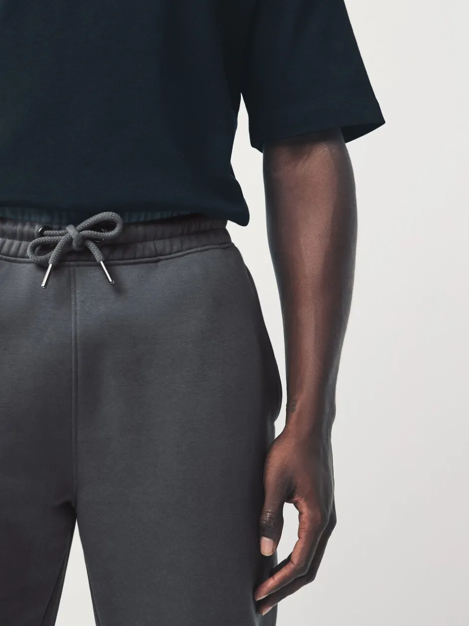 Joggingbroeken*Next - Slim Fit - Slim Fit Brushback Heavyweight Joggers Leisteen grijs