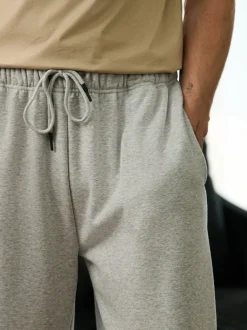 Joggingbroeken*Next - Velour Lined Open Hem Joggers Leisteen grijs