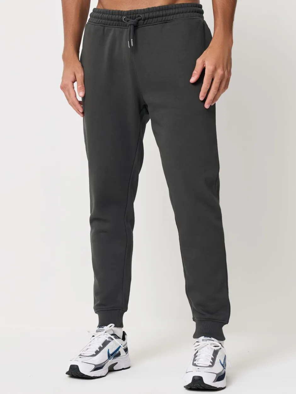 Joggingbroeken|Next - Slim Fit Brushback Heavyweight 2 Pack Joggers Leisteengrijs/marineblauw