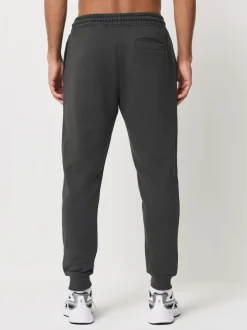 Joggingbroeken|Next - Slim Fit Brushback Heavyweight 2 Pack Joggers Leisteengrijs/marineblauw
