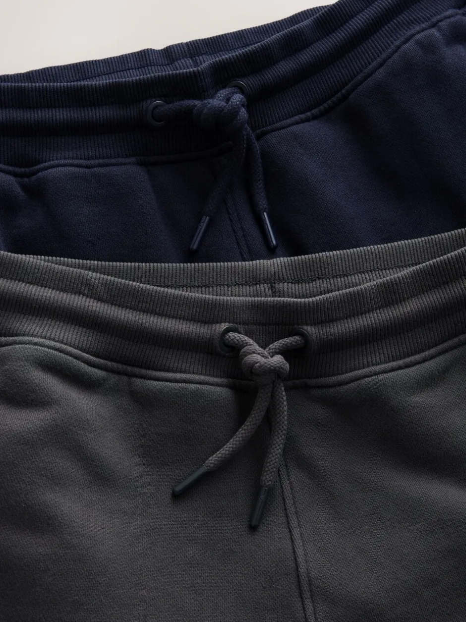 Joggingbroeken*Next - Slim Fit Utility Brushback Heavyweight 2 Pack Cargo Joggers Leisteengrijs/marineblauw
