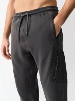 Joggingbroeken*Next - Slim Fit Utility Brushback Heavyweight 2 Pack Cargo Joggers Leisteengrijs/marineblauw