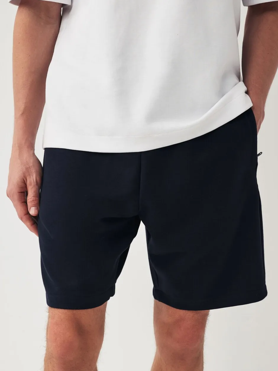 Shorts|Next - 2 jersey shorts met ritszakje Leisteenkleurig/marineblauw