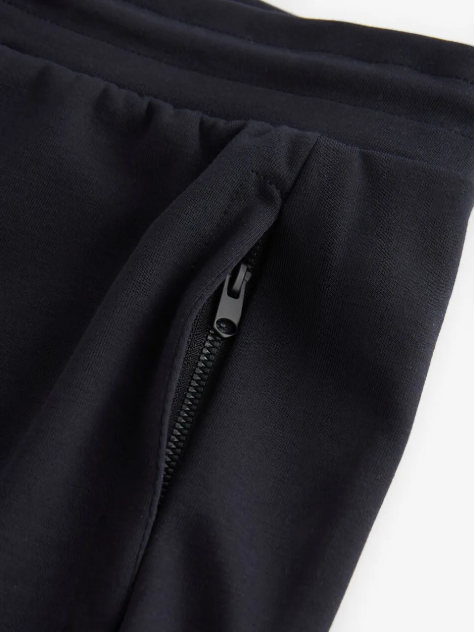 Shorts|Next - 2 jersey shorts met ritszakje Leisteenkleurig/marineblauw