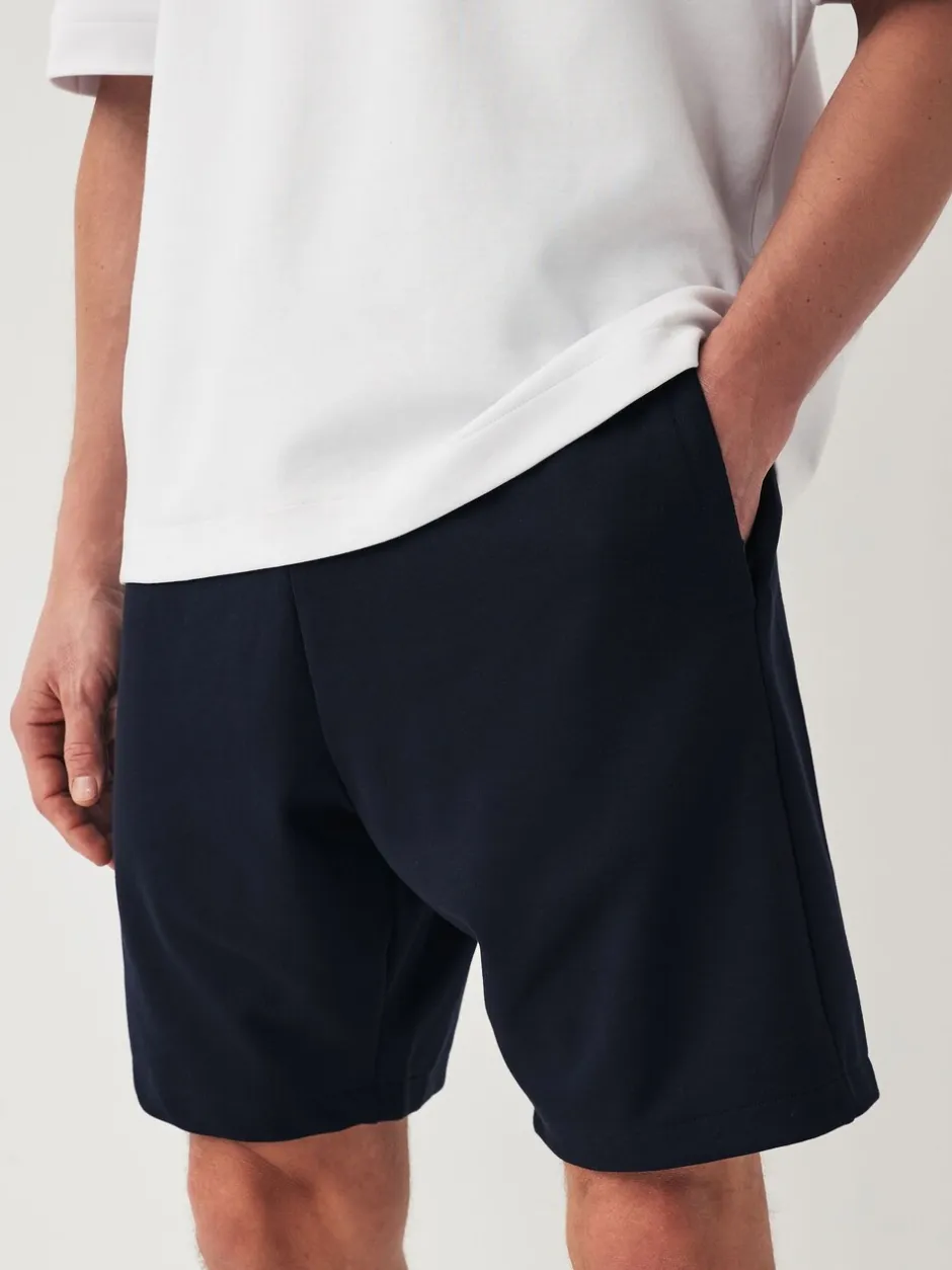 Shorts|Next - 2 jersey shorts met ritszakje Leisteenkleurig/marineblauw