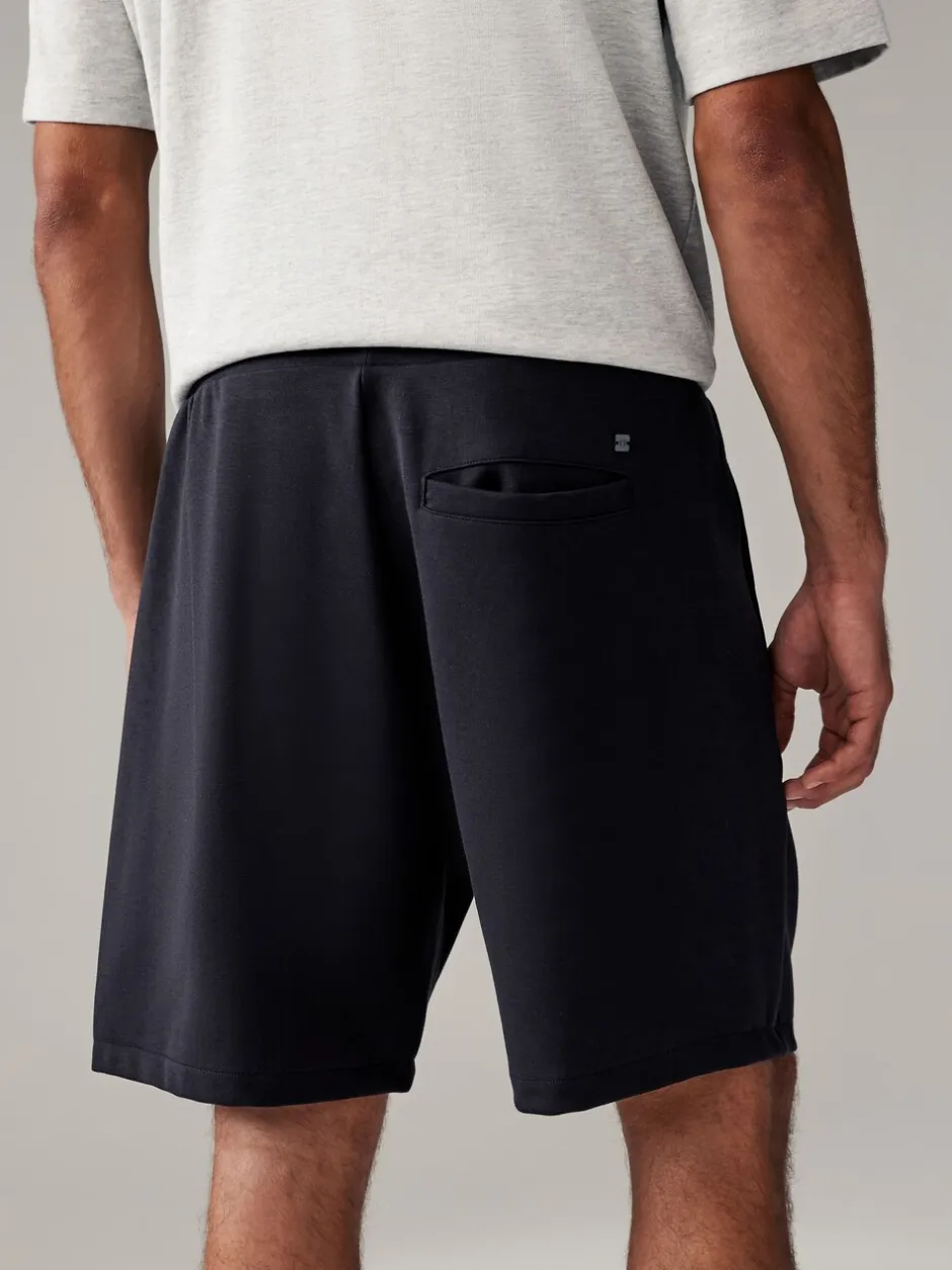 Shorts|Next - 2 jersey shorts met ritszakje Leisteenkleurig/marineblauw