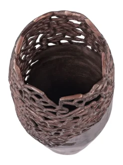 Vazen*Libra Interiors Apo Coral Raw Bronze Large Vase