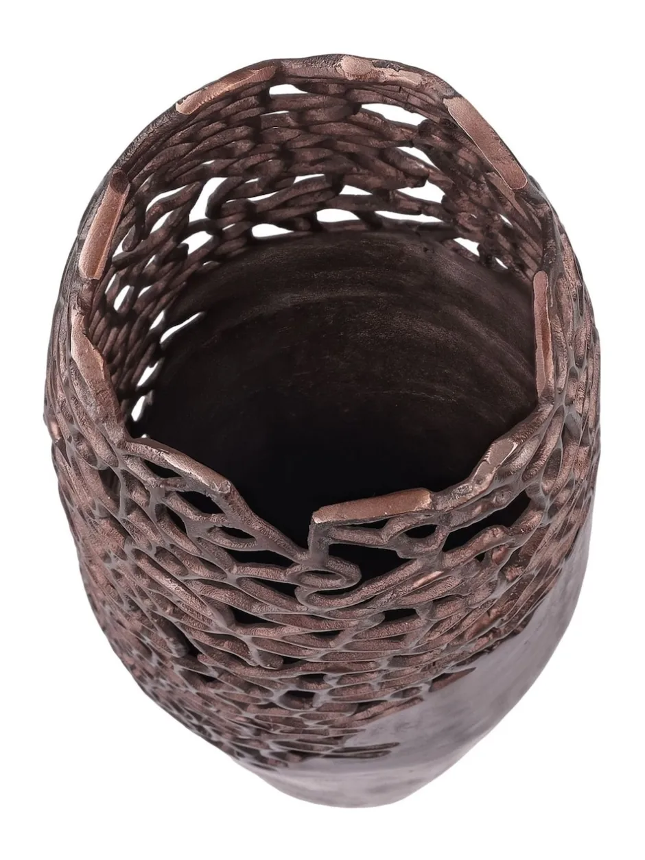 Vazen*Libra Interiors Apo Coral Raw Bronze Large Vase