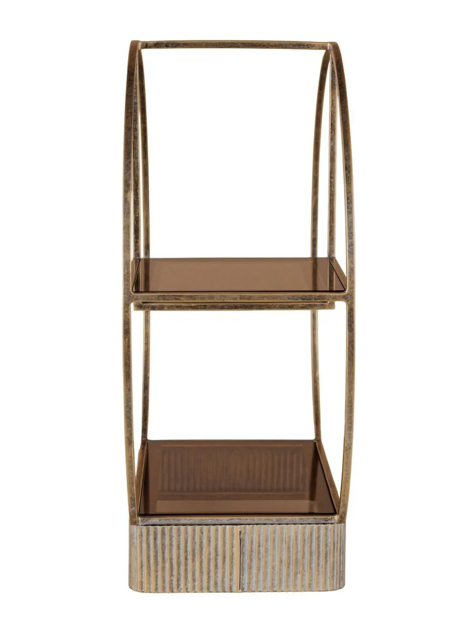 Keukenaccessoires|Libra Interiors Belvedere Aged Multi Tier Buffet Stand Small