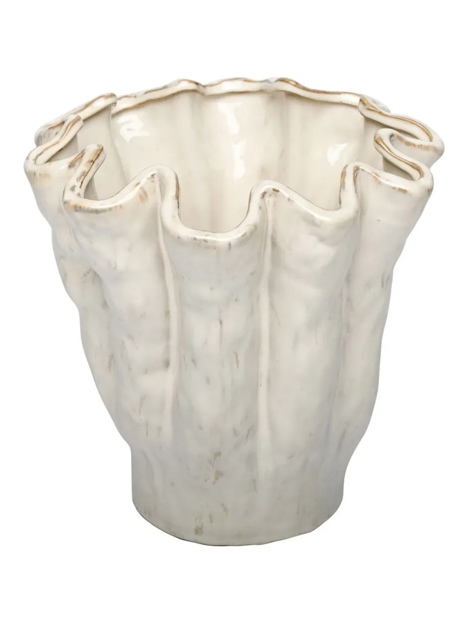 Vazen*Libra Interiors Medium Coralie Glazed Vase