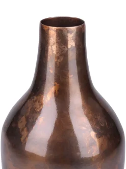 Vazen*Libra Interiors Tambora Copper Finish Metal Vase Small