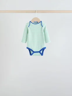 Multipacks|Rompertjes En Hemdjes|Next - Set van 5 rompers met lange mouwen Licht