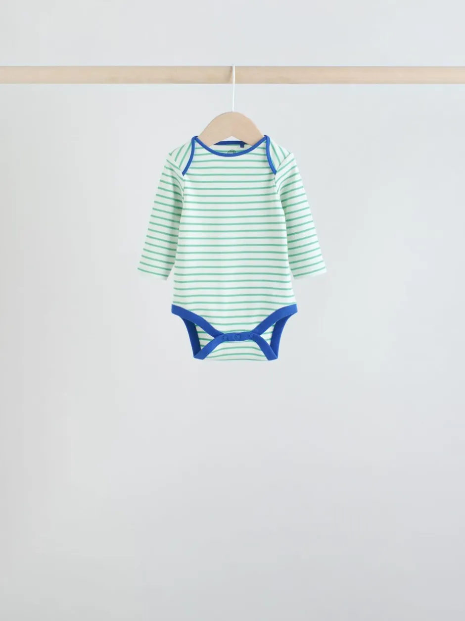 Multipacks|Rompertjes En Hemdjes|Next - Set van 5 rompers met lange mouwen Licht