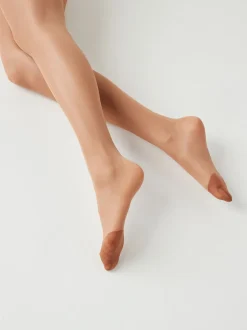 Sokken En Panty's|Next - Glanzende panty van 20 denier voor strakke billen, buik en dijen Licht beige