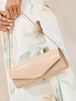 Tassen En Portemonnees*Lipsy Licht beige - Clutch Bag