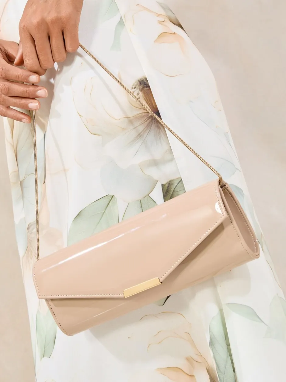 Tassen En Portemonnees*Lipsy Licht beige - Clutch Bag
