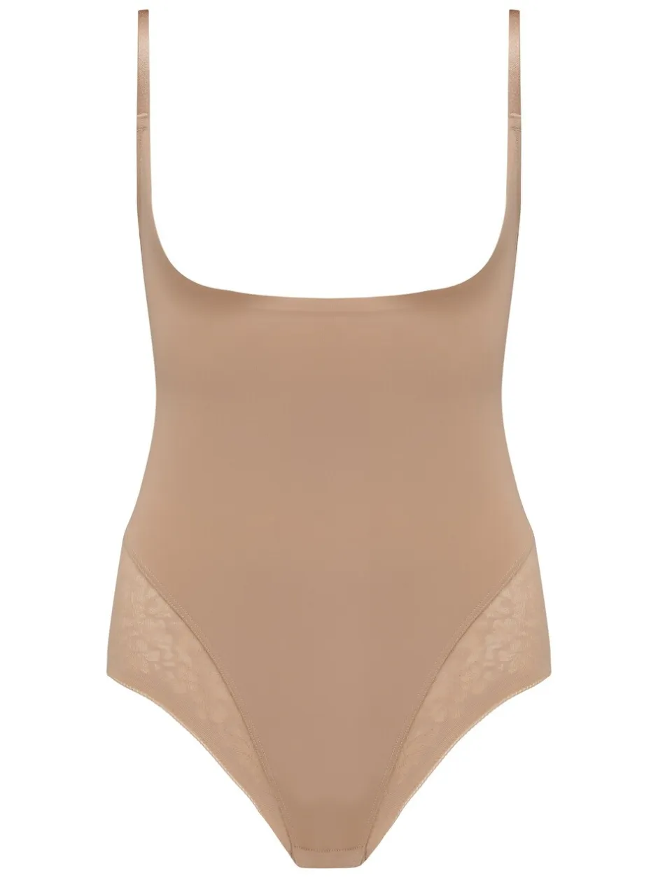 Shapewear*Pour Moi - Effortless Tummy Control Wear Your Own Bra Body Shapewear Licht beige