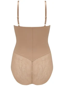 Shapewear*Pour Moi - Effortless Tummy Control Wear Your Own Bra Body Shapewear Licht beige