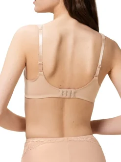 Beha's|Triumph - - Modern zachte katoenen beha zonder beugel Licht beige