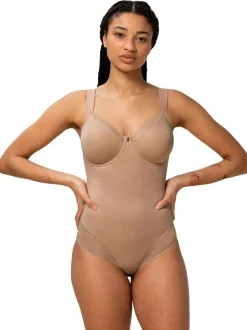 Shapewear*Triumph - - True Shape Sensation - Vormgevende body met beugel Licht beige