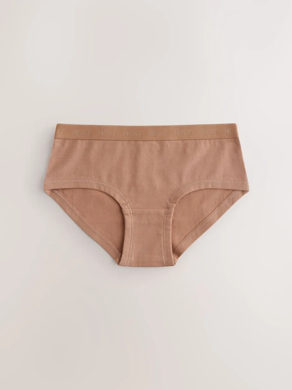 Alle Ondergoed*Next - Verpakking van 5 hipsteronderbroeken (5-16 jr) Licht beige