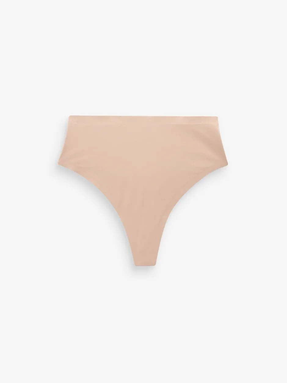 Shapewear*Next - Vormgevend slipje met buikcorrectie van premium katoenmix Licht beige