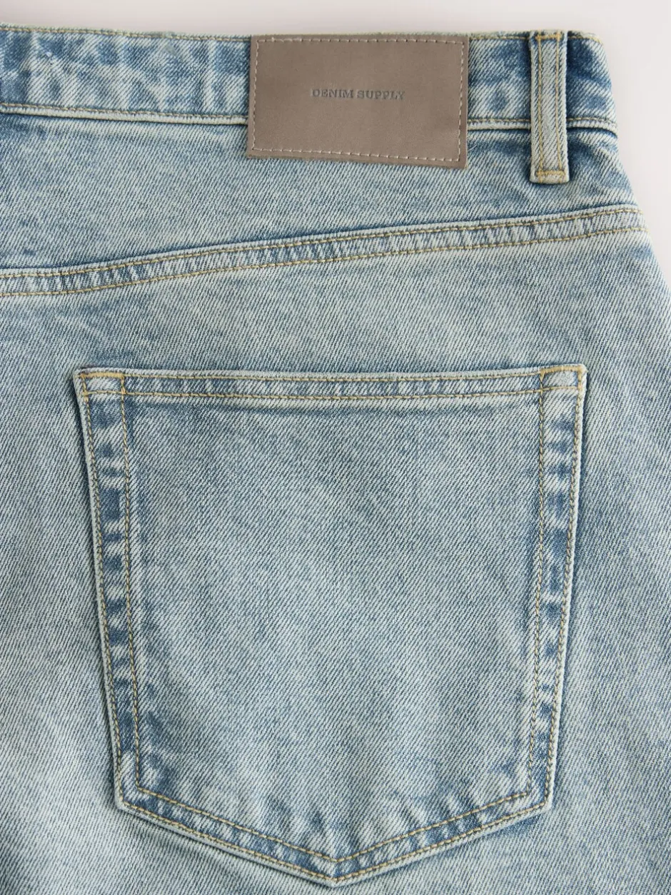 Jeans*Next - Barrel Fit - Vintage wash denim jeans Lichtblauw