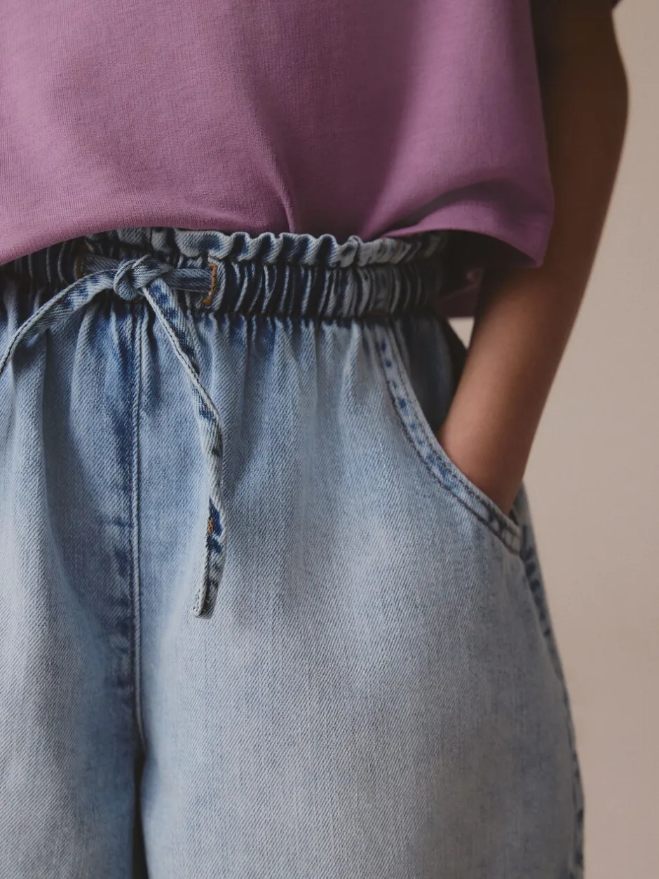 Shorts En Rokken|Next - Denim short (3-16 jr) Lichtblauw