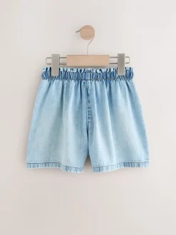 Shorts En Rokken|Next - Denim short (3-16 jr) Lichtblauw
